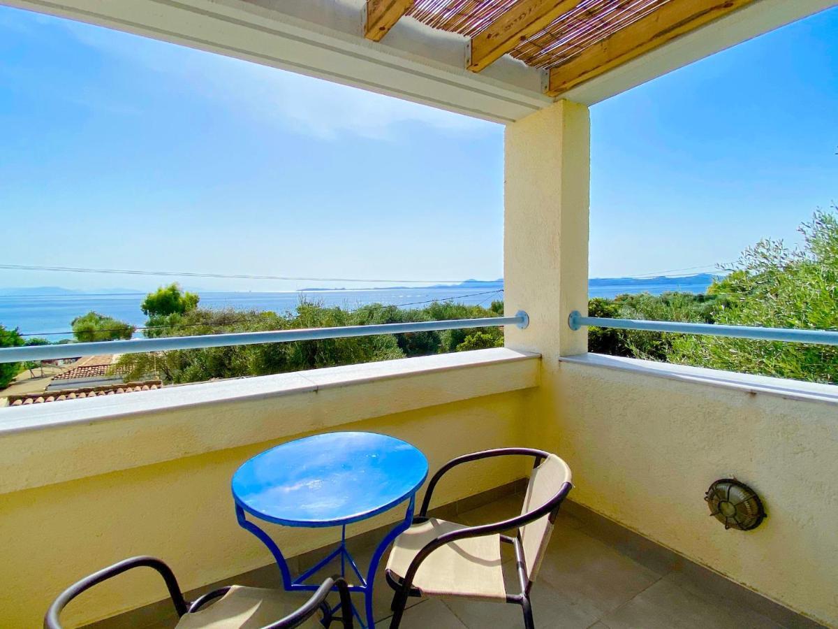 Barbati Beach Minivillas With Pool By Dadovillas Exterior foto